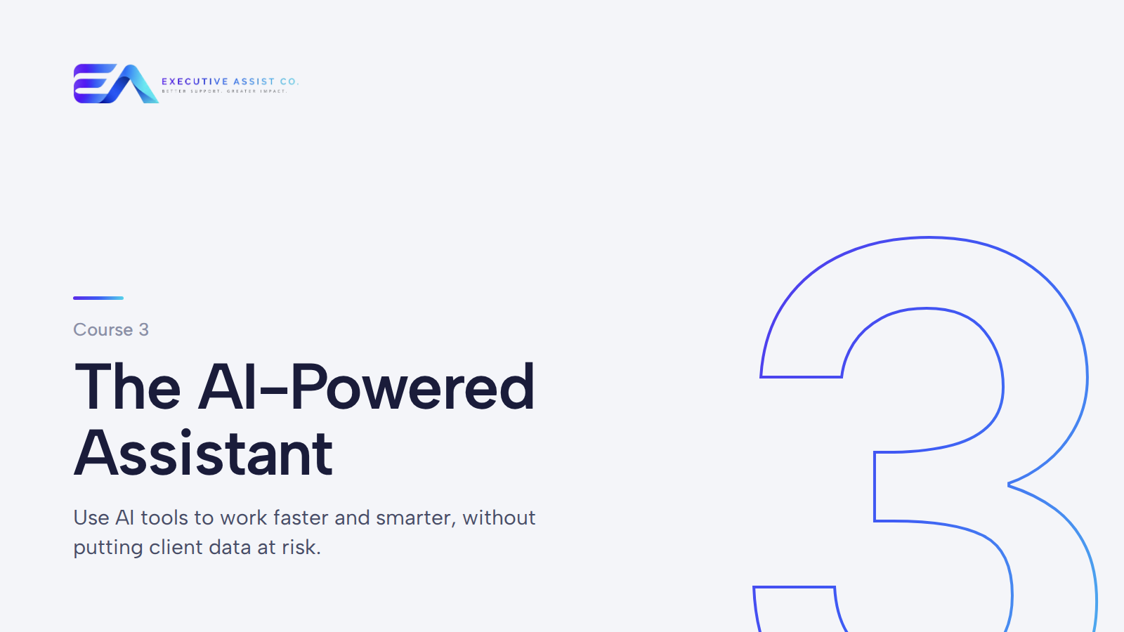 The AI-Powered Assistant course cover